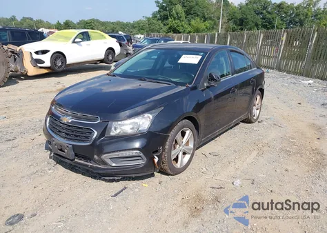 2015 Chevrolet Cruze 2Lt Auto из США, поврежденный, VIN 1G1PE5SB2F7224469